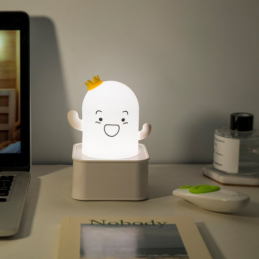 Cartoon Cactus Silicone Remote Control Night Light