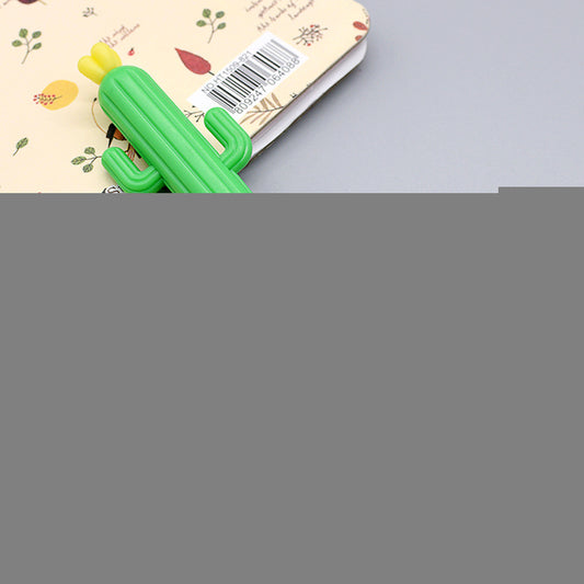 Soft Rubber Cactus Gel Pen - Creative Korean Stationery