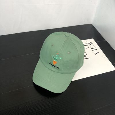 Casual Letter Embroidered Cactus Baseball Cap